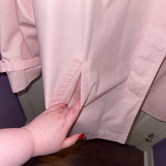 VINTAGE 1990s Pink Button Up Jacket - Picture 4 of 8